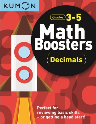 Kumon Math Boosters: Decimals Cover Image