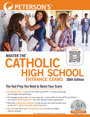 Master The(tm) Catholic High Schools Entrance Exams By Peterson's Cover Image
