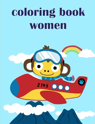 Coloring Book Women: Christmas books for toddlers, kids and adults Cover Image