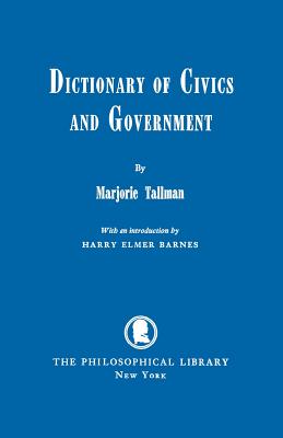 Dictionary of Civics and Government Cover Image
