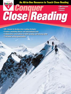 Conquer Close Reading Grade 4 Teacher Resource Cover Image
