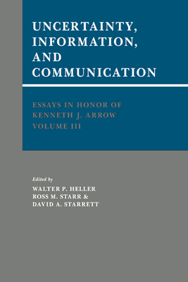 Cover for Essays in Honor of Kenneth J. Arrow