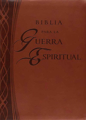 RVR 1960 Biblia para la guerra espiritual - Imitación piel marrón con índice / S piritual Warfare Bible, Brown Imitation Leather with Index Cover Image