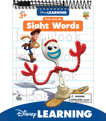 Trace with Me Disney/Pixar Sight Words [With Dry-Erase Pen] By Disney Learning (Compiled by), Carson Dellosa Education (Compiled by) Cover Image