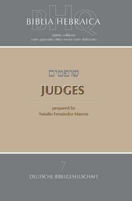 Judges (Biblia Hebraica Quinta #7) Cover Image