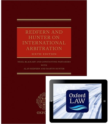 Redfern and Hunter on International Arbitration (Hardcover and Ebook) By Nigel Blackaby, Constantine Partasides, Alan Redfern Cover Image
