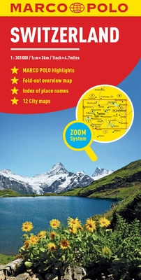 Switzerland Marco Polo Map (Marco Polo Maps) By Marco Polo Travel Publishing Cover Image