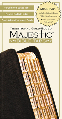Majestic Traditional Gold Bible Tabs mini By Ellie Claire Cover Image