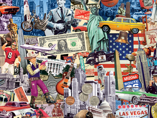 Americana 500-Piece Puzzle Cover Image