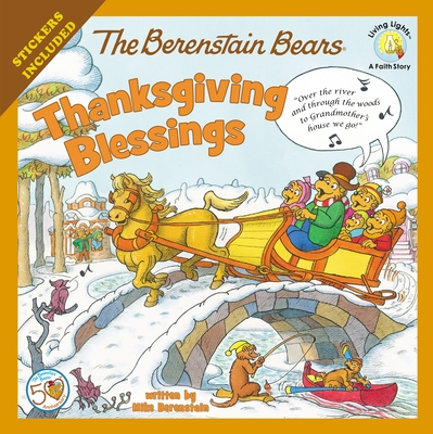 The Berenstain Bears Thanksgiving Blessings: Stickers Included! Cover Image