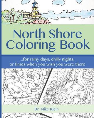 North Shore Coloring Book Cover Image