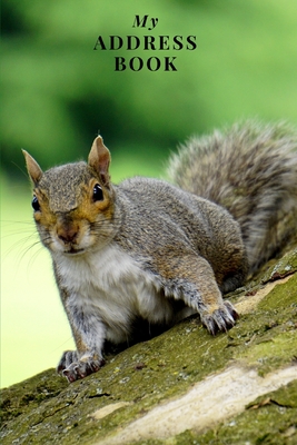 My Address Book: Squirrel - Address Book for Names, Addresses, Phone Numbers, E-mails and Birthdays By Me Books Cover Image