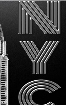 Iconic Chrysler Building New York City Drawing Writing creative blank journal By Michael Huhn Cover Image