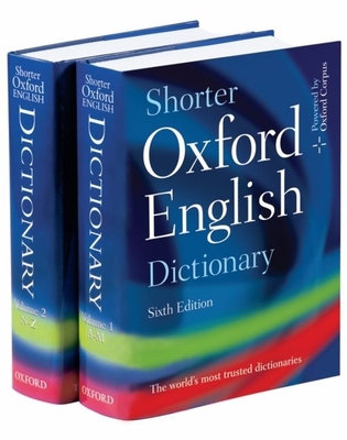 Shorter Oxford English Dictionary By Oxford Languages Cover Image