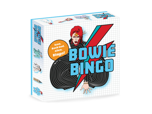 Bowie Bingo: Icon. Rock God. Alien. Bingo! By Niki Fisher (Illustrator) Cover Image
