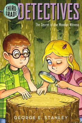 Cover for The Secret of the Wooden Witness (Third-Grade Detectives #8)
