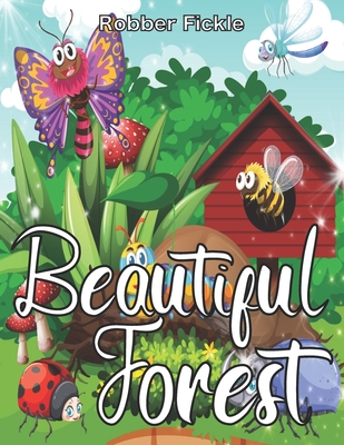 Beautiful Forest: An Adult Coloring Book. Cover Image