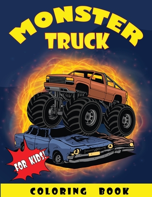Monster Truck Coloring Book for Kids: Hot Wheels Monster Truck Fun for Boys  and Girls (Paperback) | Horizon Books