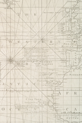 Cover for 1781 Map With Part of Europe, Africa and America - A Poetose Notebook / Journal / Diary (50 pages/25 sheets)