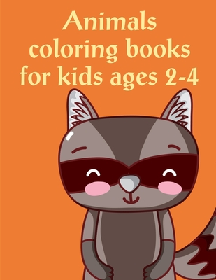 Animals Coloring Books For Kids Ages 2-4: Christmas Coloring Pages with Animal, Creative Art Activities for Children, kids and Adults Cover Image