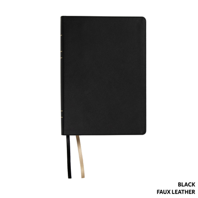 Lsb Inside Column Reference, Paste-Down Black Faux Leather By Steadfast Bibles Cover Image