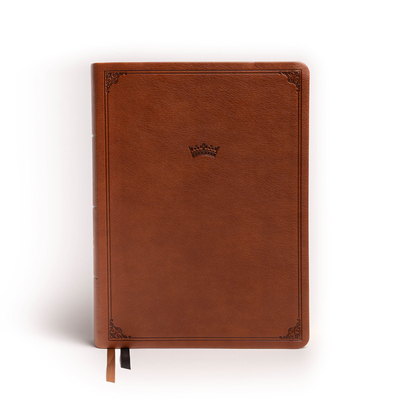 NASB Tony Evans Study Bible, Brown LeatherTouch, Indexed: Advancing God’s Kingdom Agenda Cover Image