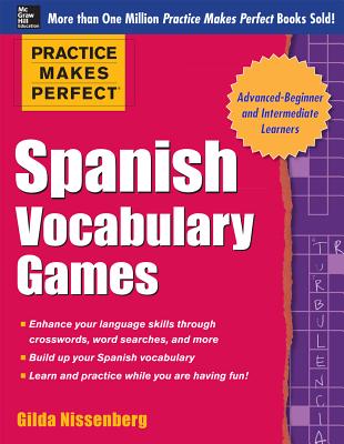 Spanish Vocabulary Games Cover Image
