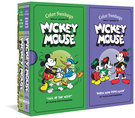 Walt Disney's Mickey Mouse Color Sundays Gift Box Set: 