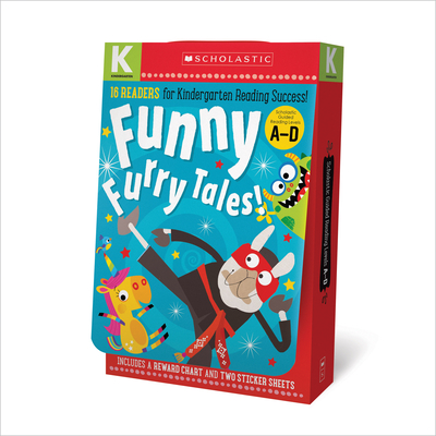 Funny Furry Tales A-D Kindergarten Reader Box Set: Scholastic Early Learners (Guided Reader) By Scholastic Cover Image