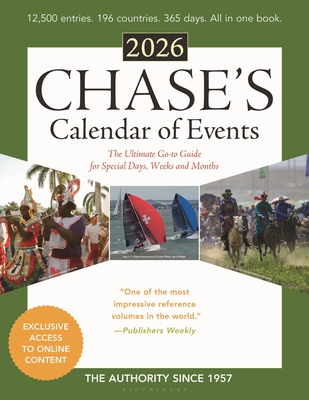 Chase's Calendar of Events 2026: The Ultimate Go-To Guide for Special Days, Weeks and Months By Editors Of Chase's Cover Image