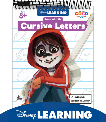 Trace with Me Disney/Pixar Cursive Letters [With Dry-Erase Pen] Cover Image