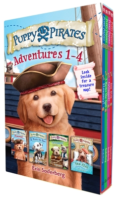 Puppy Pirates Adventures 1-4 Boxed Set By Erin Soderberg Cover Image