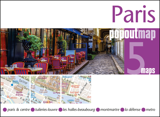 Paris Popout Map Cover Image