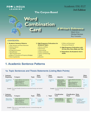 The Word Combination Card: A Writer's Reference Cover Image