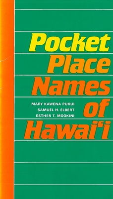 Pocket Place Names of Hawai'i Cover Image