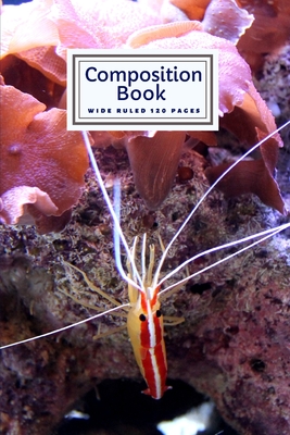 Composition Book: Shrimp Aquarium Notebook Cover Image