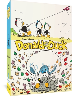 Walt Disney's Donald Duck Gift Box Set "Balloonatics" & "Duck Luck": Vols. 25 & 27 (The Complete Carl Barks Disney Library)