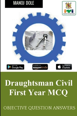 Draughtsman Civil First Year MCQ By Manoj Dole Cover Image
