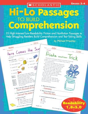 Hi/lo Passages To Build Reading Comprehension Skills: Grades 2-3 (Hi-Lo Passages To Build Comprehension) By Michael Priestley Cover Image
