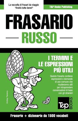 Frasario Italiano-Russo e dizionario ridotto da 1500 vocaboli Cover Image