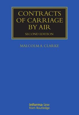 Contracts of Carriage by Air (Maritime and Transport Law Library) Cover Image