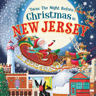 'Twas the Night Before Christmas in New Jersey By Jo Parry (Illustrator) Cover Image