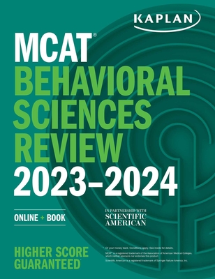 MCAT Behavioral Sciences Review 2023-2024: Online + Book (Kaplan Test Prep) By Kaplan Test Prep Cover Image