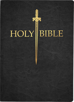 KJV Sword Bible, Large Print, Black Genuine Leather, Thumb Index: (Red Letter, Premium Cowhide, 1611 Version) (King James Version Sword Bible)