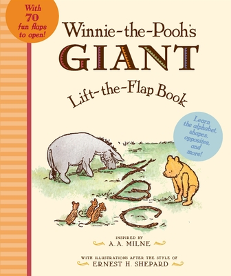 Winnie the Pooh's Giant Lift the-Flap (Winnie-the-Pooh) Cover Image