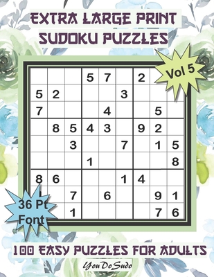 Sudoku Easy: Easy Sudoku for Beginners with Solutions - Sudoku for Adults  (Large Print / Paperback)