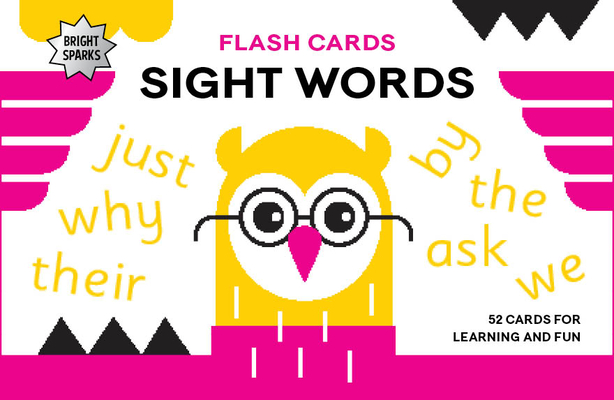 Bright Sparks Flash Cards - Sight Words By Dominika Lipniewska (Illustrator) Cover Image