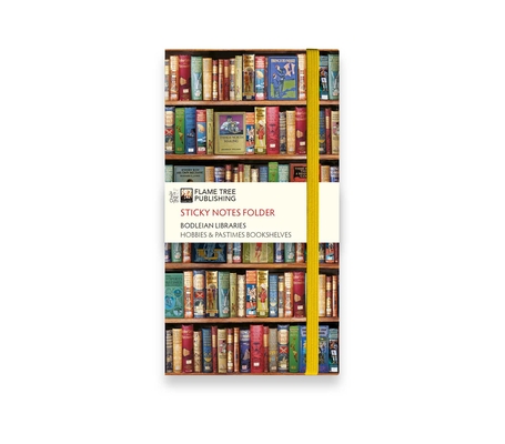 Bodleian Libraries: High Jinks Bookshelves Flame Tree Sticky Notes