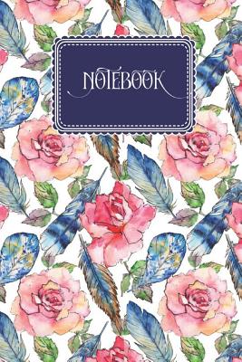 Notebook: Feathers and roses By Bang-On Journals Cover Image