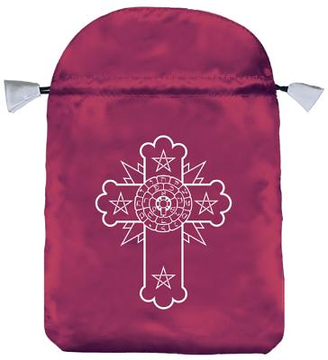 Rosicrucian Satin Bag (Bolsas de Lo Scarabeo Tarot Bags From Lo Scarabeo)